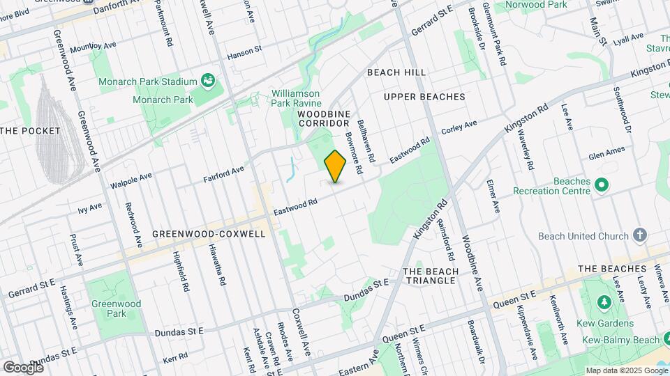 112-112 Eastwood Rd Map and Location Details