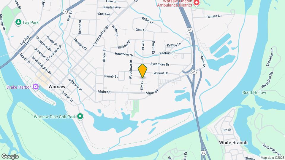 710 Elm Dr Map and Location Details