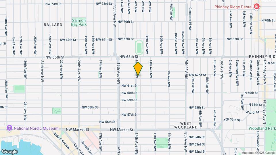 6200 14th Ave NW Map and Location Details