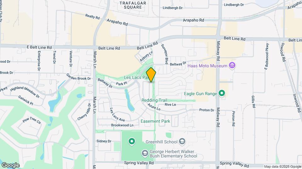 3821 Canot Ln Map and Location Details