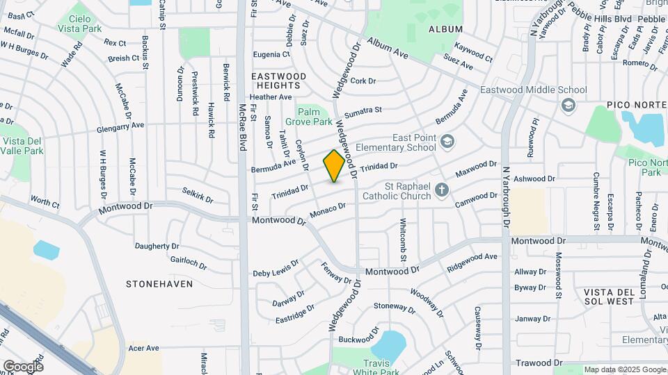 9917 Honolulu Dr Map and Location Details