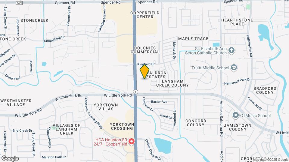 6427 Waldron Cir Map and Location Details