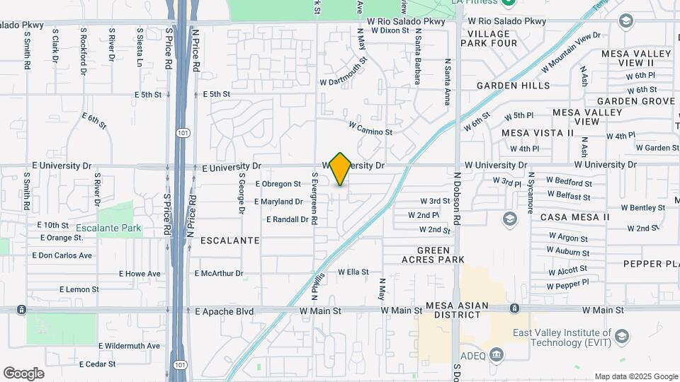 2675 E Silk Oak Dr Map and Location Details