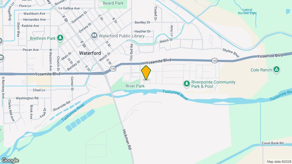 212 Riverbend Ln Map and Location Details