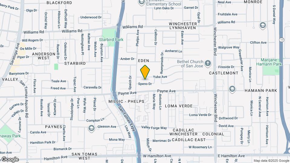 3501 Speno Dr Map and Location Details
