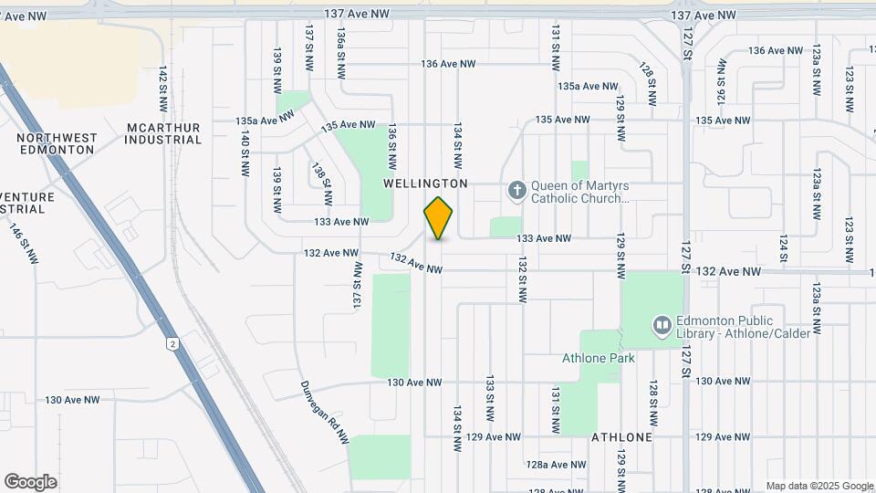13215-13135 135 St NW Map and Location Details