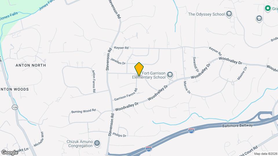 3301 Garrison Farms Rd Map and Location Details