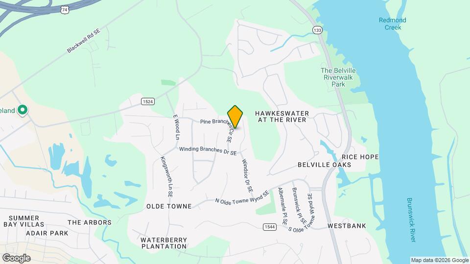 664 Pine Branches Cir SE Map and Location Details