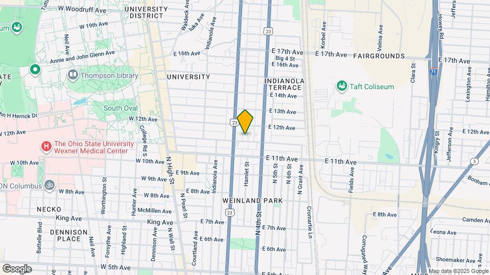 250 Chittenden Ave Map and Location Details
