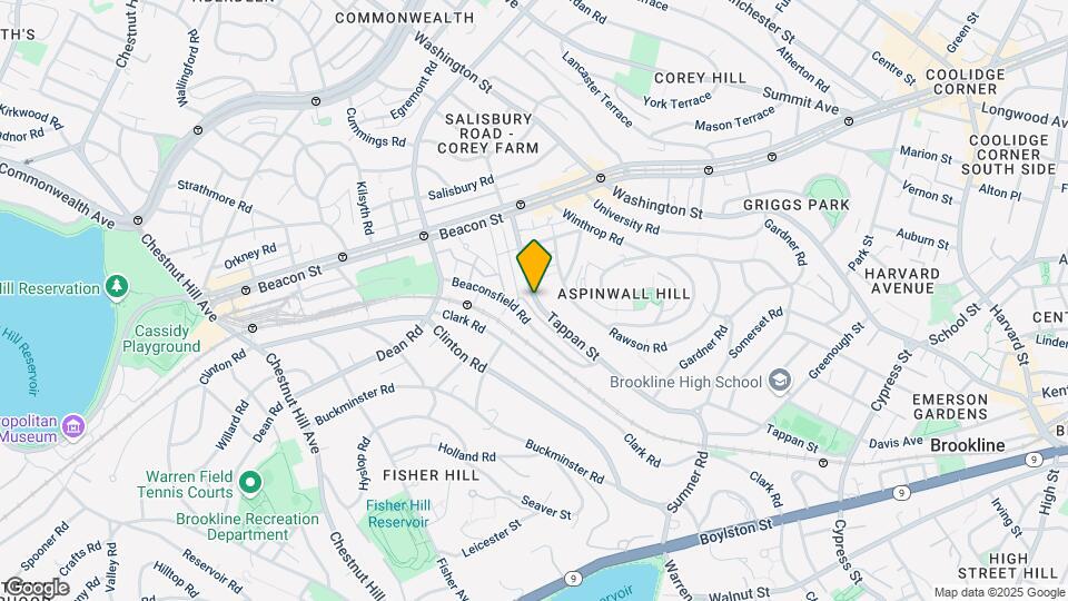 302 Tappan St Map and Location Details