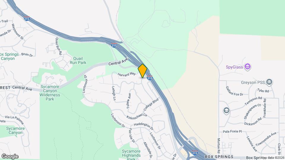 20351 Harvard Way Mapa y Detalles de la Ubicación