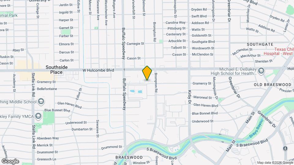 2943 Brompton Square Dr Map and Location Details