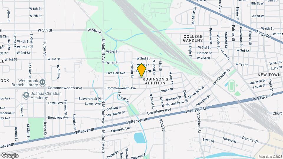 2230 Kingston St Map and Location Details