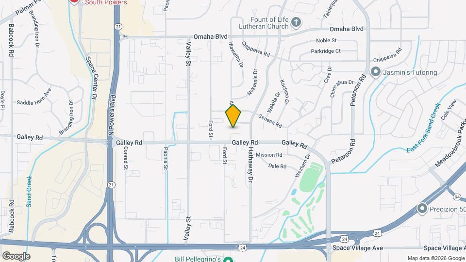 6420 Galley Ct Map and Location Details