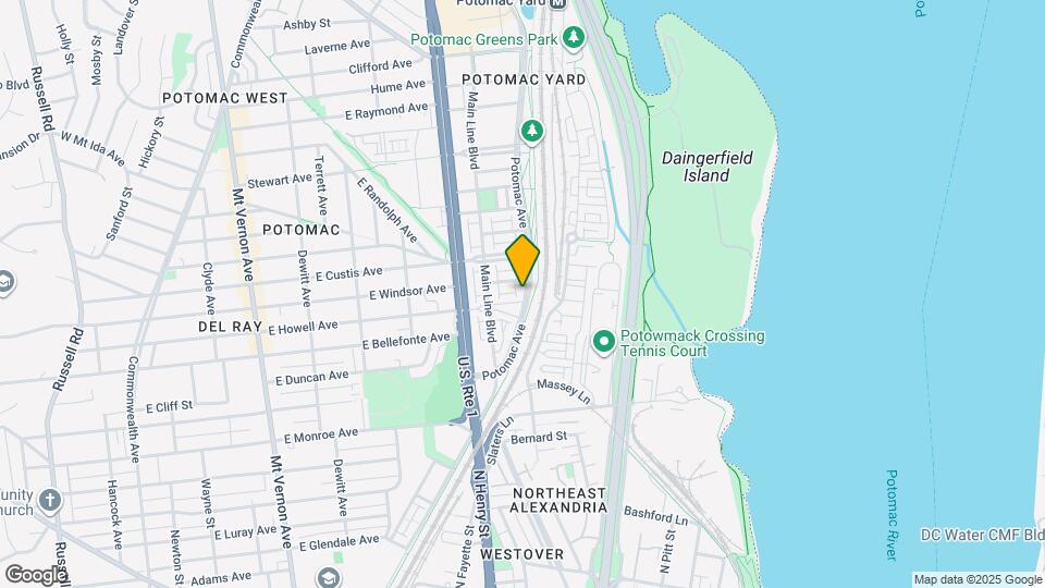 2004 Potomac Ave Map and Location Details