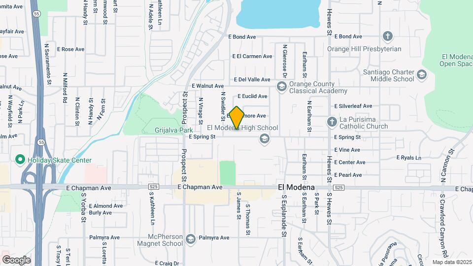 3735 E Spring St Map and Location Details