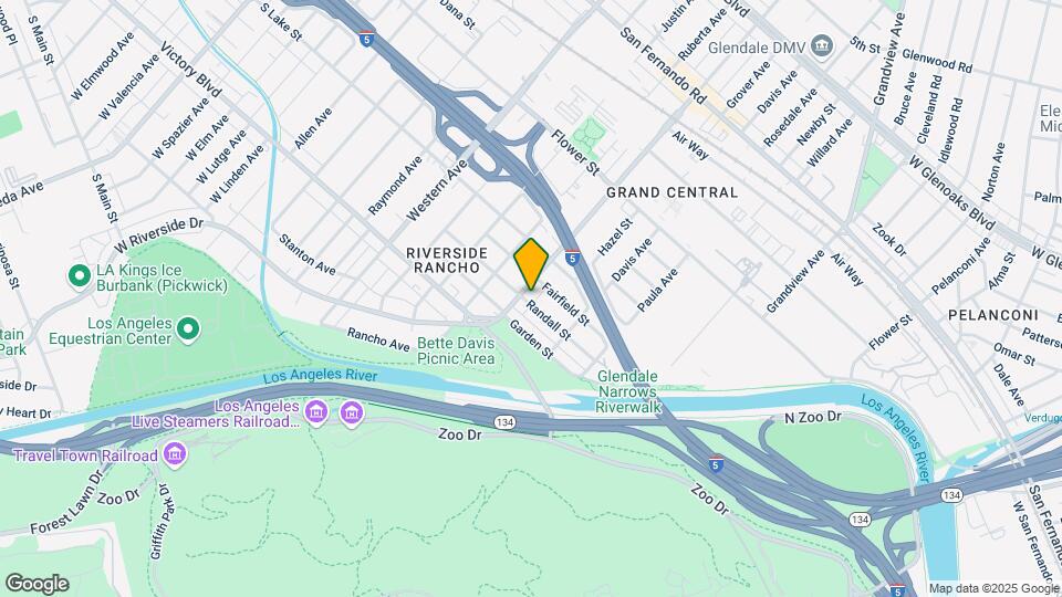 1445 Randall St Mapa y Detalles de la Ubicación