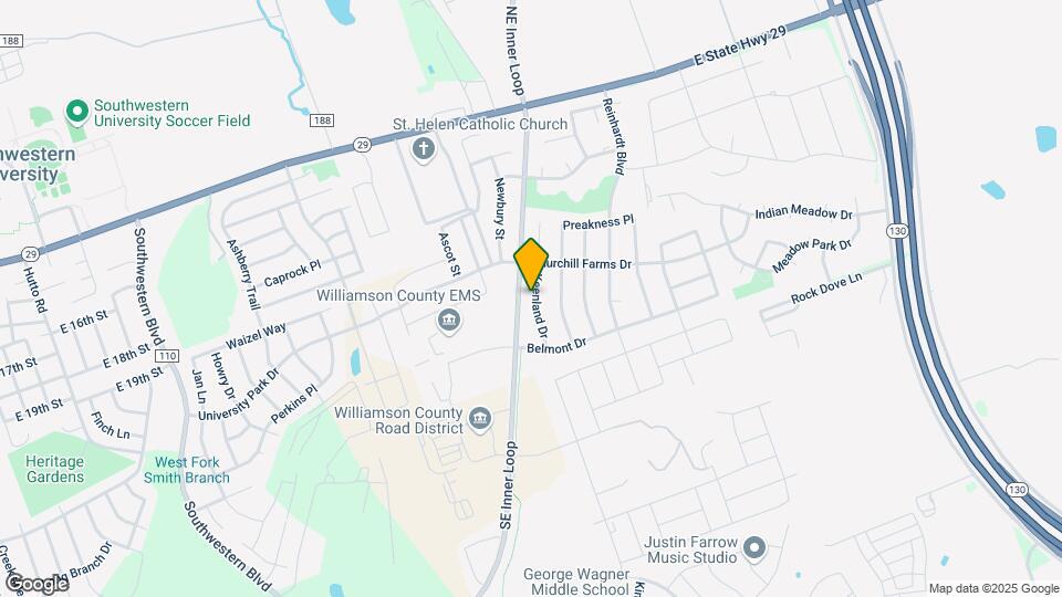 410 Keenland Dr Map and Location Details