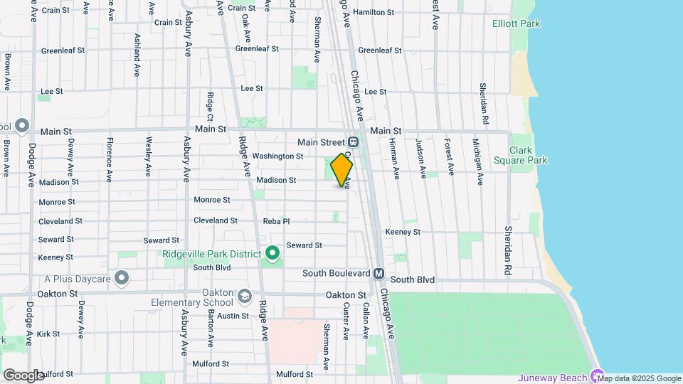 724 Custer Ave Map and Location Details