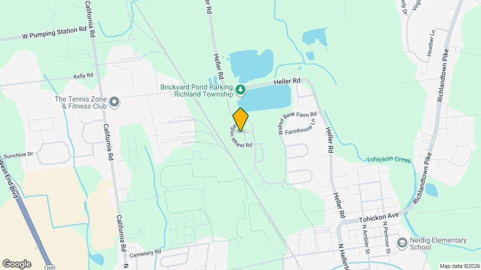 109 Horseshoe Dr Map and Location Details