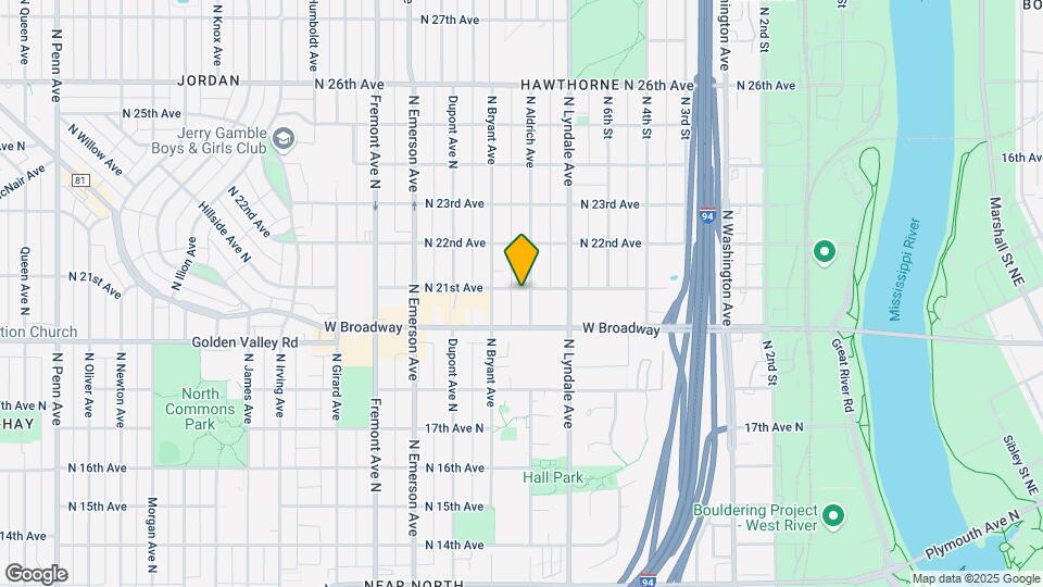 Aldrich Apartments | Near I-94 & Theodore Map and Location Details