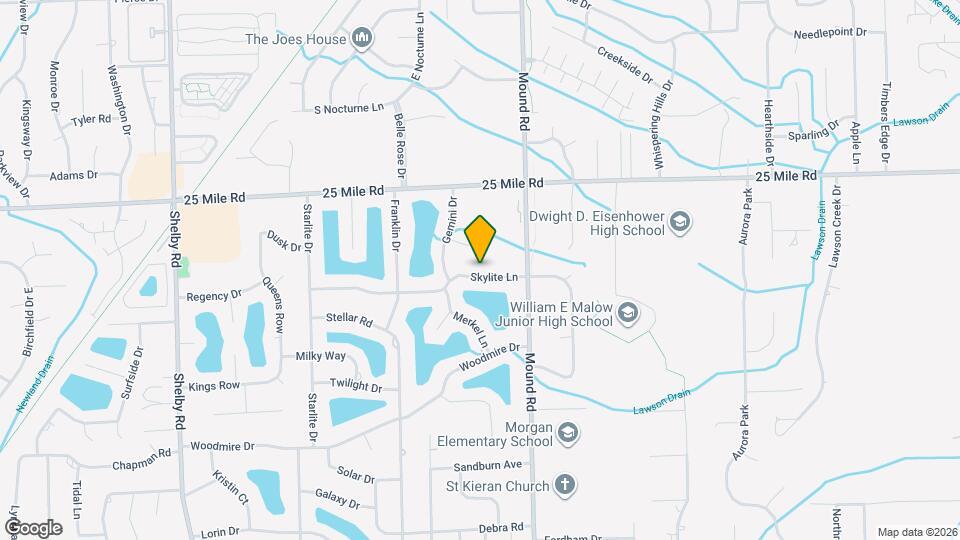 5681 Skylite Ln Map and Location Details