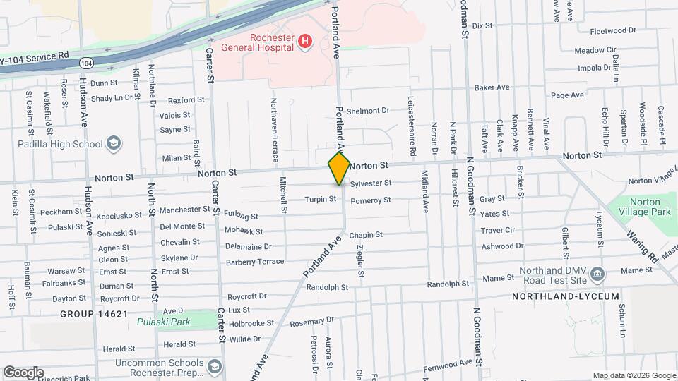 1123 Portland Ave, Unit Up Map and Location Details