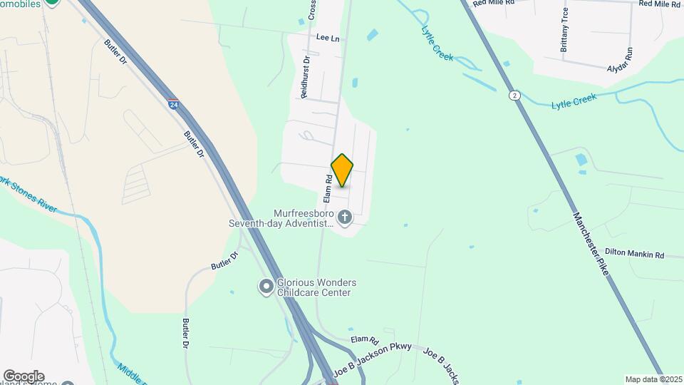 2215 Ambergate Dr Map and Location Details