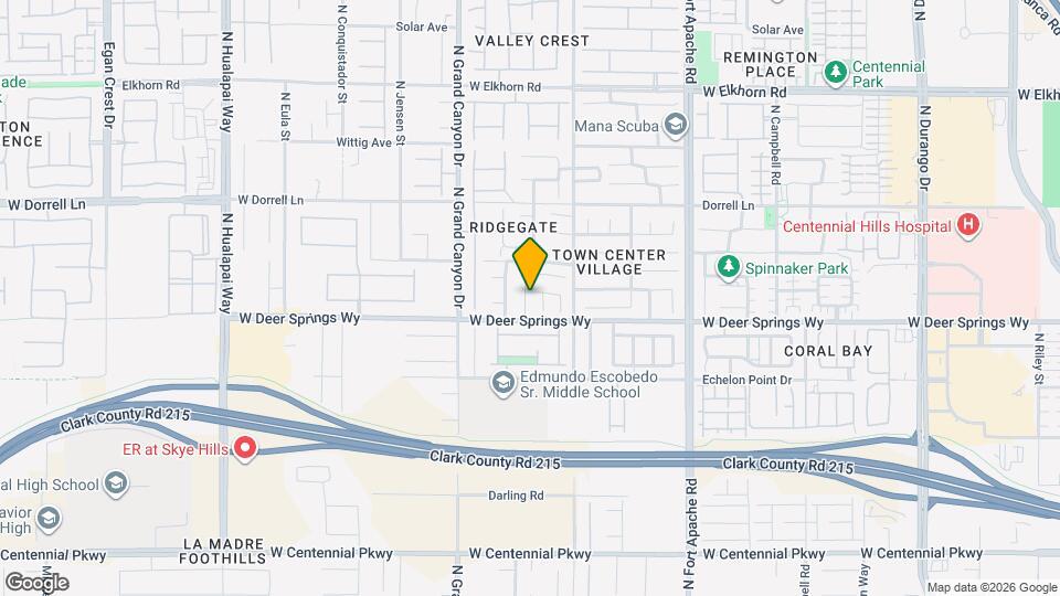 6820 Rolling Boulder St Map and Location Details