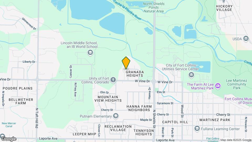 725 Aztec Dr Map and Location Details