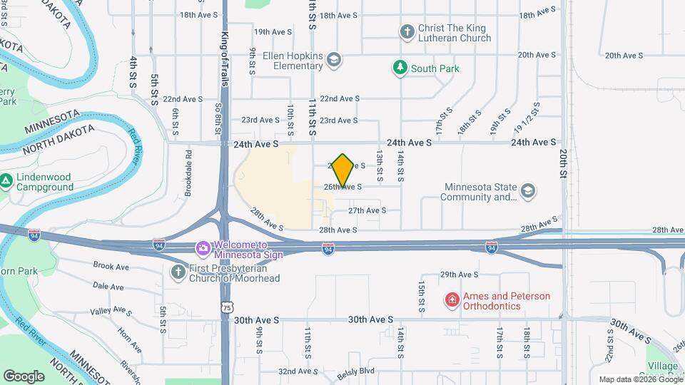 1129 26th Ave S Map and Location Details