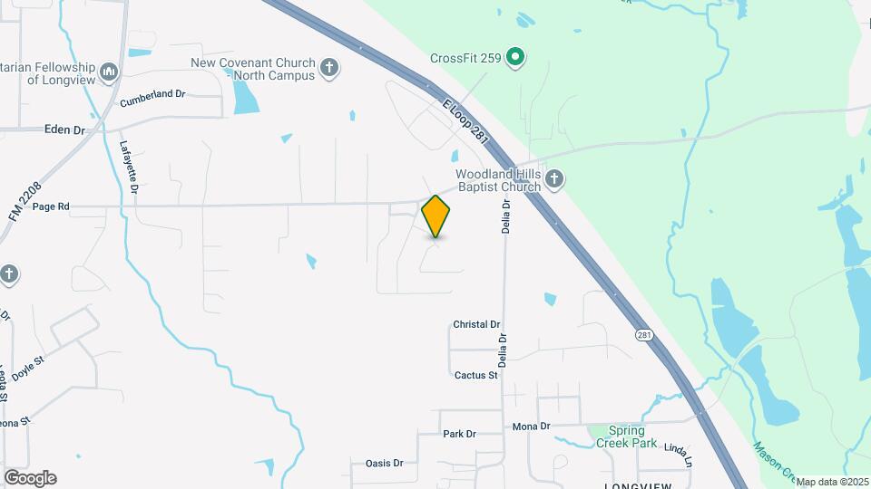 3109 Mesa Dr Map and Location Details