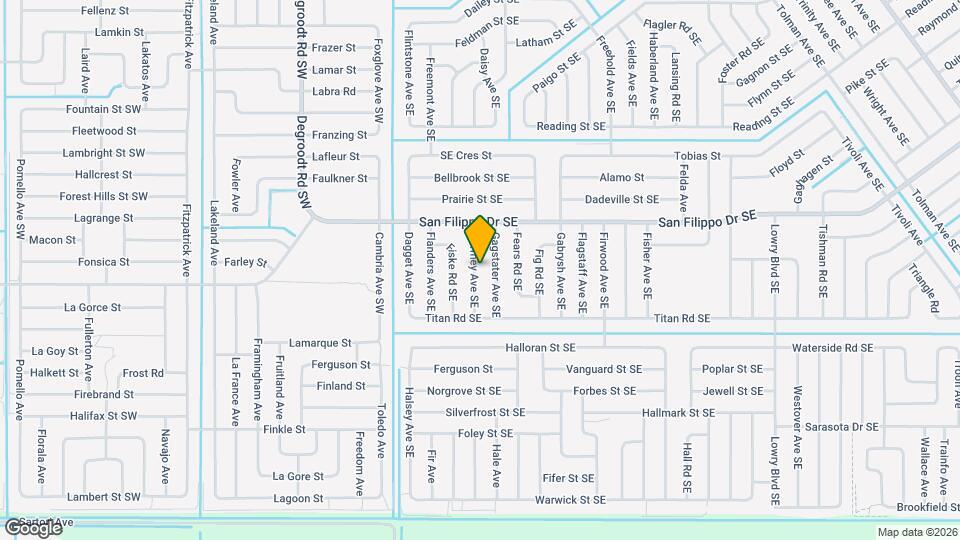 2981 Gaffney Ave SE Mapa y Detalles de la Ubicación