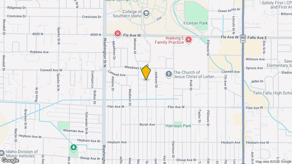 631 Quincy St Map and Location Details