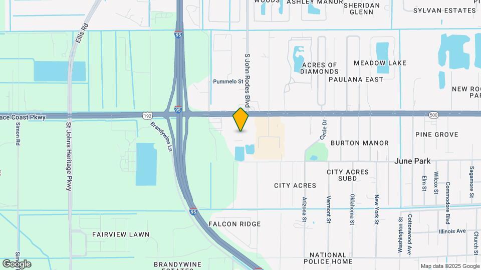 4455 W New Haven Ave Map and Location Details