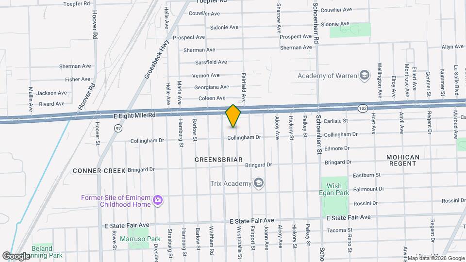20529 Westphalia St Map and Location Details