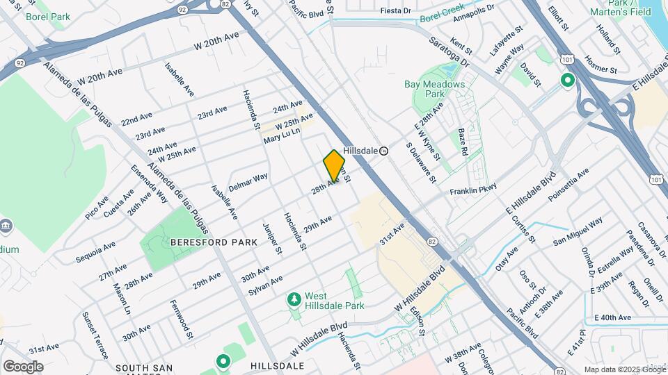 57 W 28th Ave Mapa y Detalles de la Ubicación