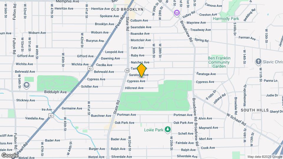 3120 Cypress Ave Map and Location Details