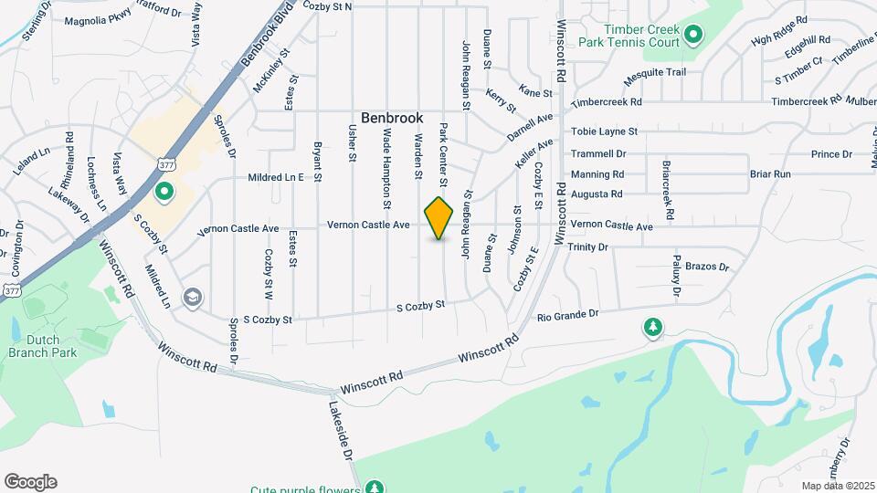 1206 Park Center St Map and Location Details