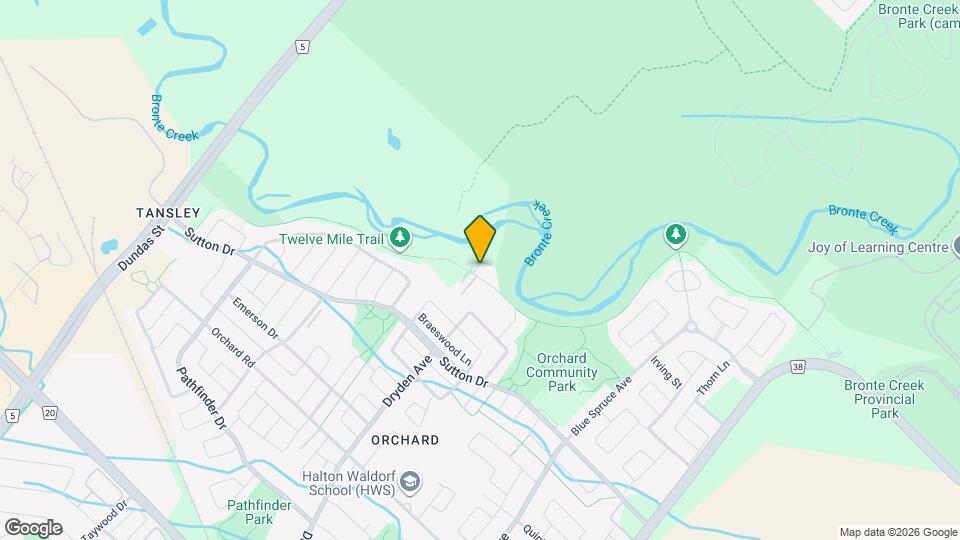 5542 Twelve Mile Trail Map and Location Details
