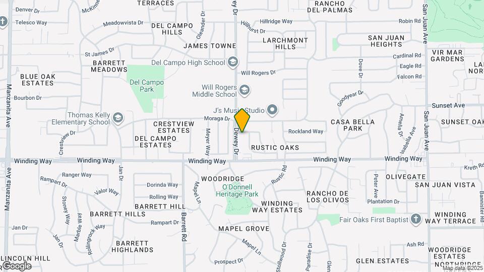 4790 Dewey Dr Map and Location Details