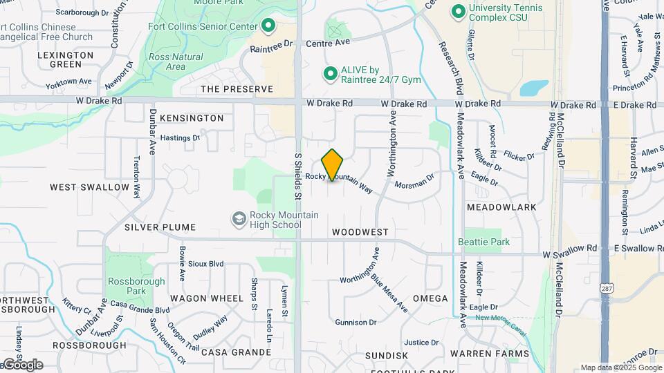 2906 Tumbleweed Ln Mapa y Detalles de la Ubicación