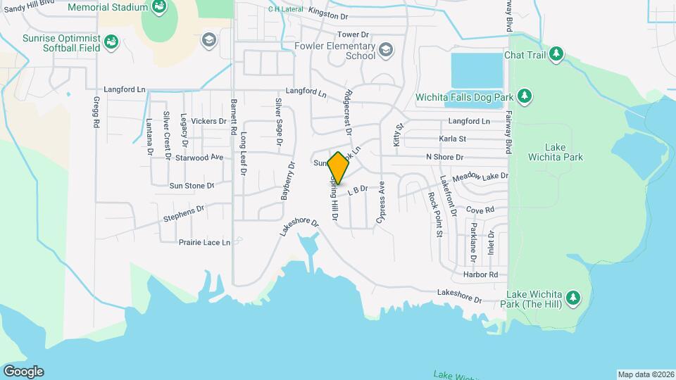 4923 Spring Hill Dr Map and Location Details