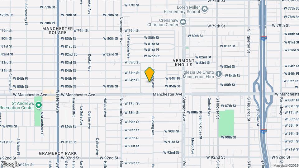 1211 W 85th St Map and Location Details