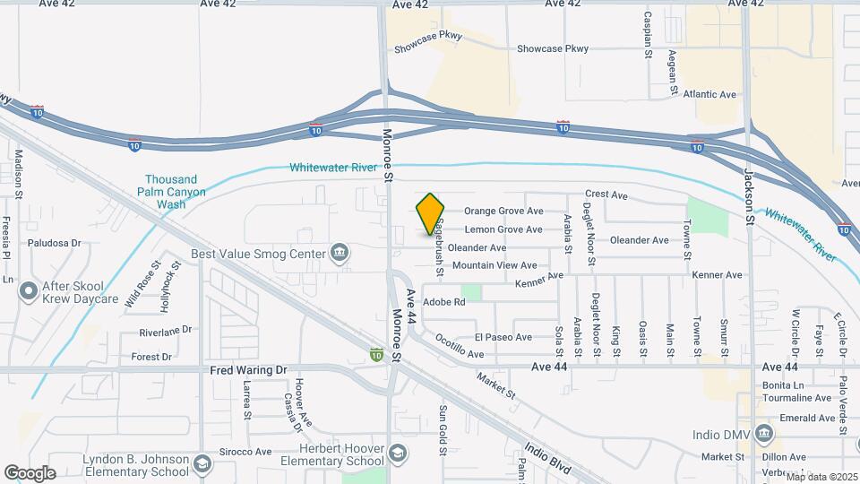 82118 Oleander Ave Map and Location Details