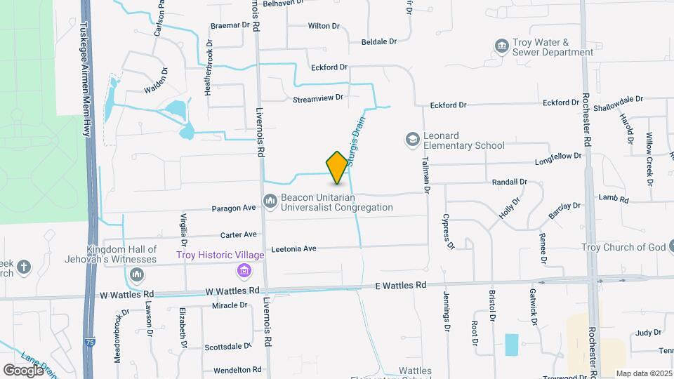 243 Randall Dr Map and Location Details