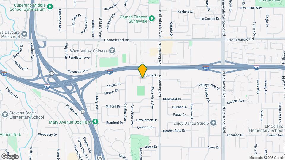 10682 Gardena Ct Map and Location Details