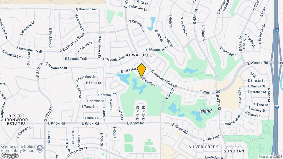 4241 E Sandia St Map and Location Details