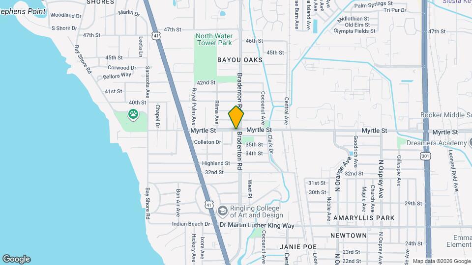 3611 Bradenton Rd Map and Location Details