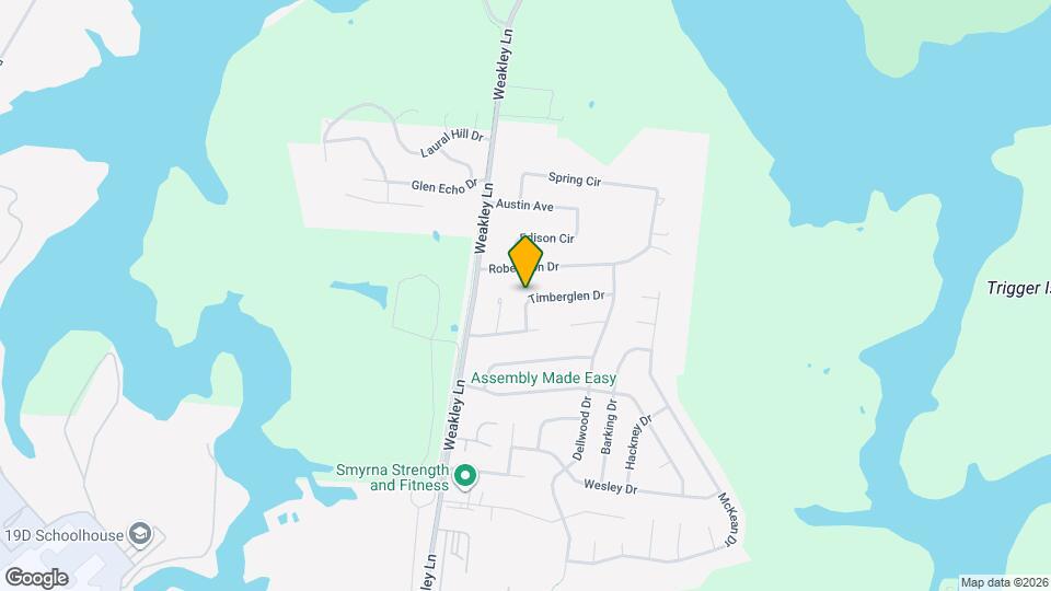 309 Timberglen Dr Map and Location Details